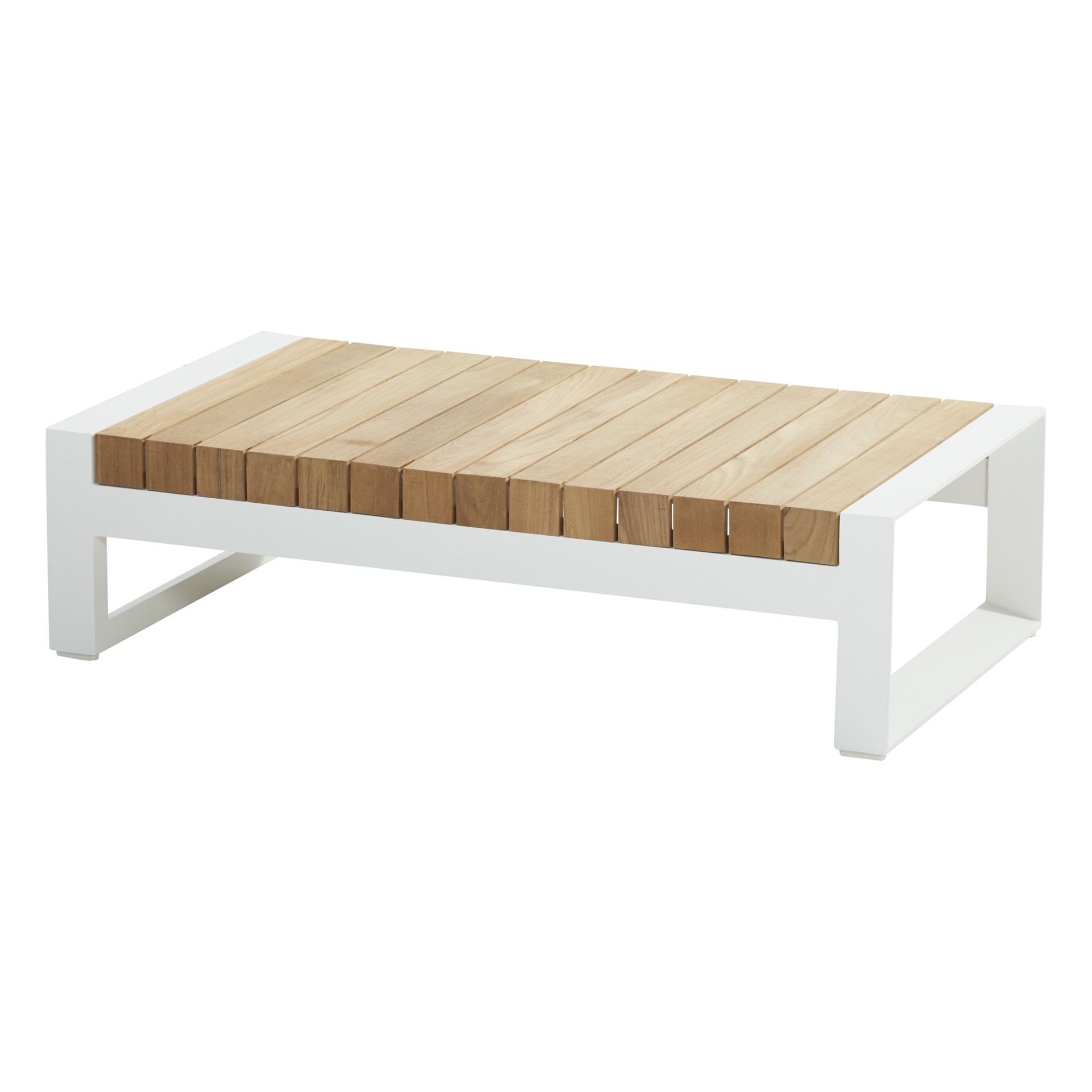 Matisse Coffee Table teak 120x65 white