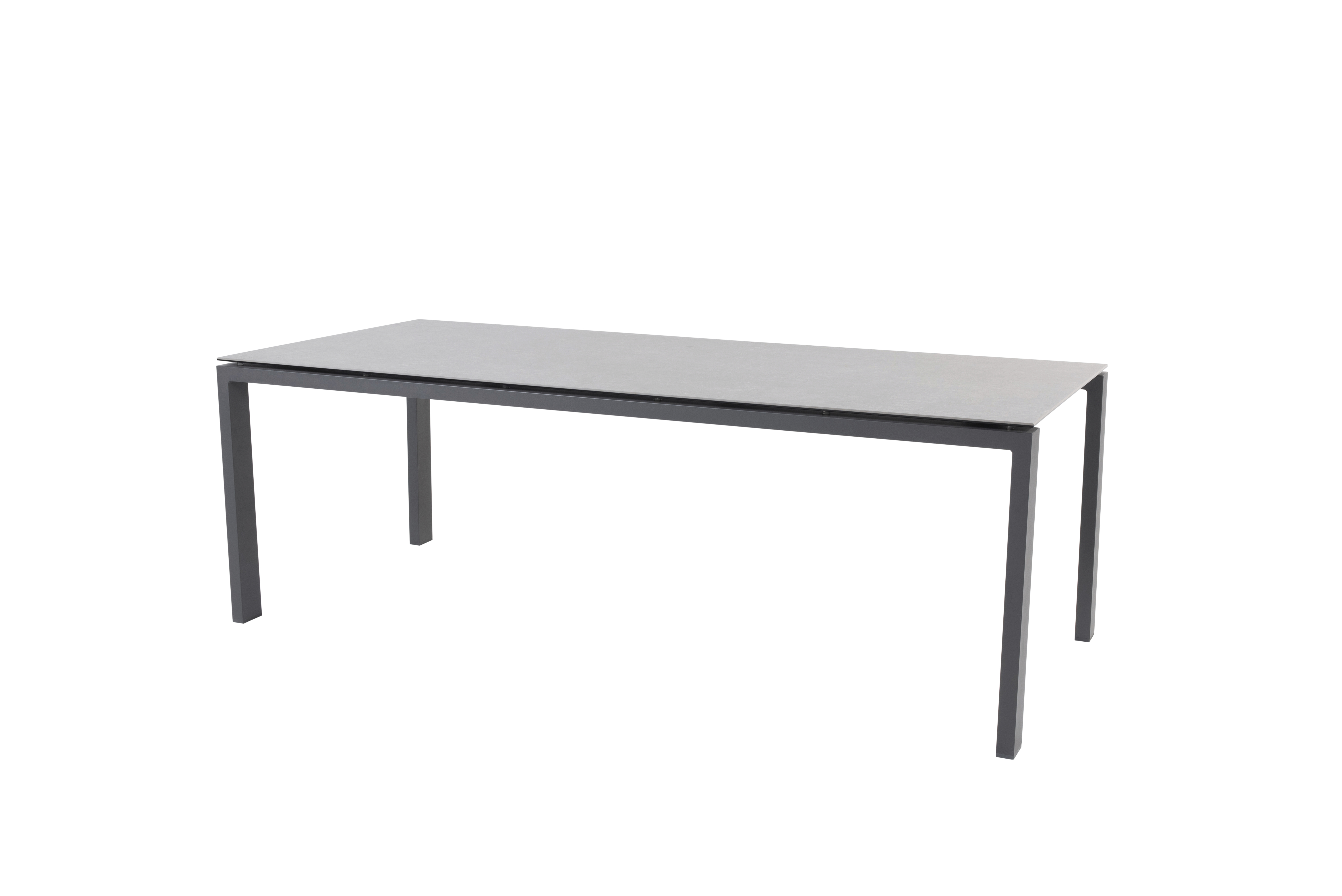 Lafite floating table ceramic anthracite 8mm 160x95