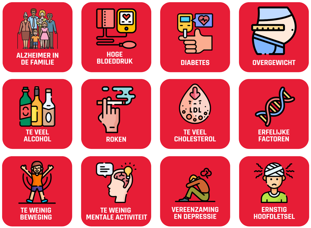 Deze factoren vergroten je kans op alzheimer.