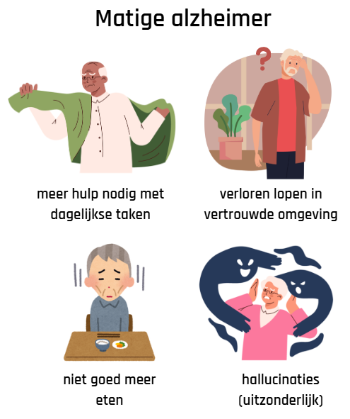 matige alzheimer
