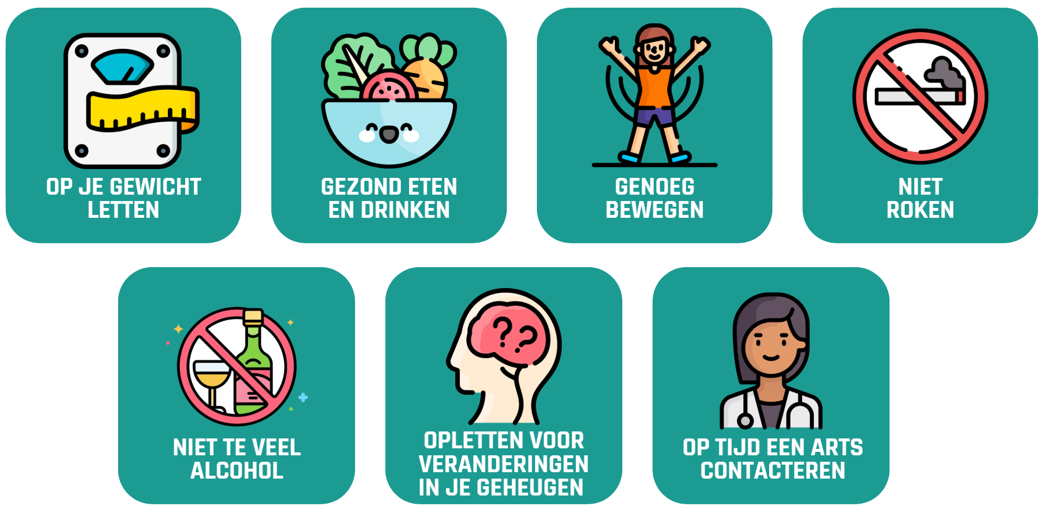 Adviezen bij ziekte van alzheimer