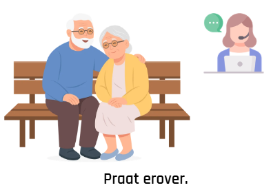 Praat erover met iemand die je vertrouwt. Er zijn ook hulplijnen waarmee je anoniem kan bellen of chatten.