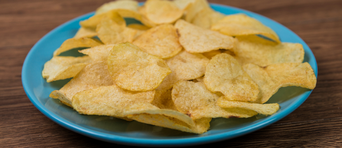 Blue Plate Chips Taste Different · Health & Science