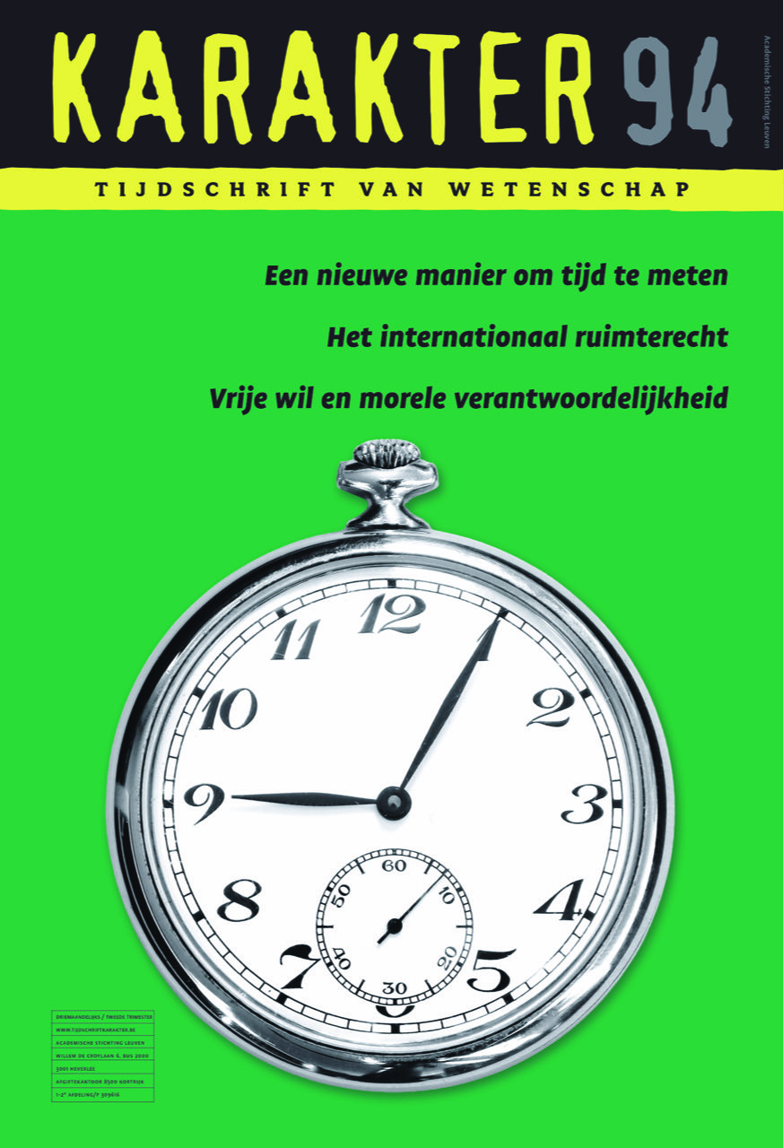 laatste uitgave tijdschrift Karakter