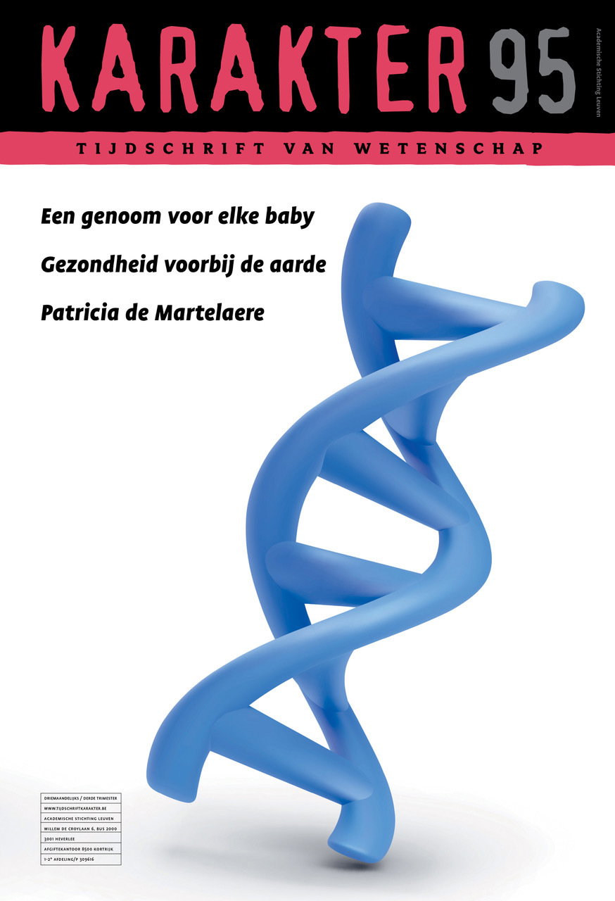laatste uitgave tijdschrift Karakter