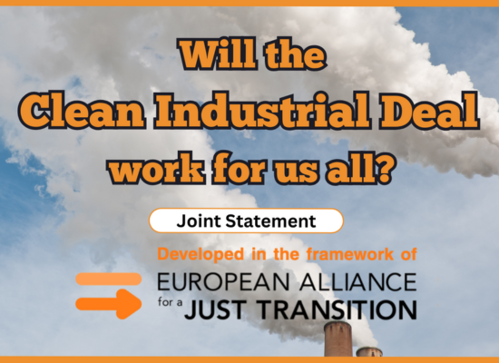 Will the Clean Industrial Deal work for us all?
