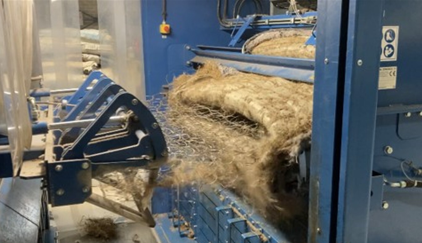 Giving materials in mattresses a second life