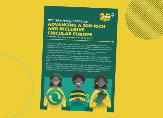 RREUSE strategy 2026-2030: Advancing a job-rich and inclusive circular Europe